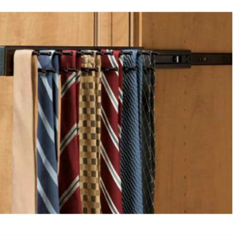 Easy Stor Sliding Tie/Scarf Rack